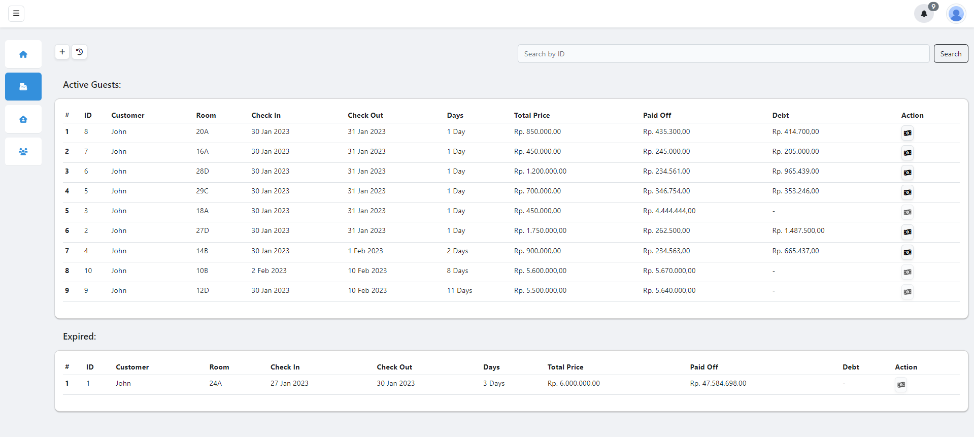 Hotel Booking System